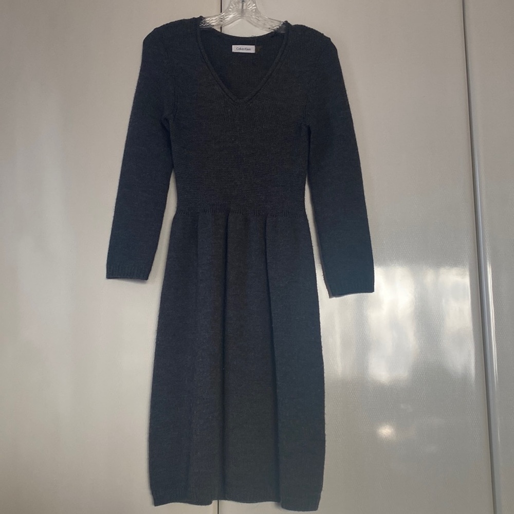 Calvin Klein Wool Dress